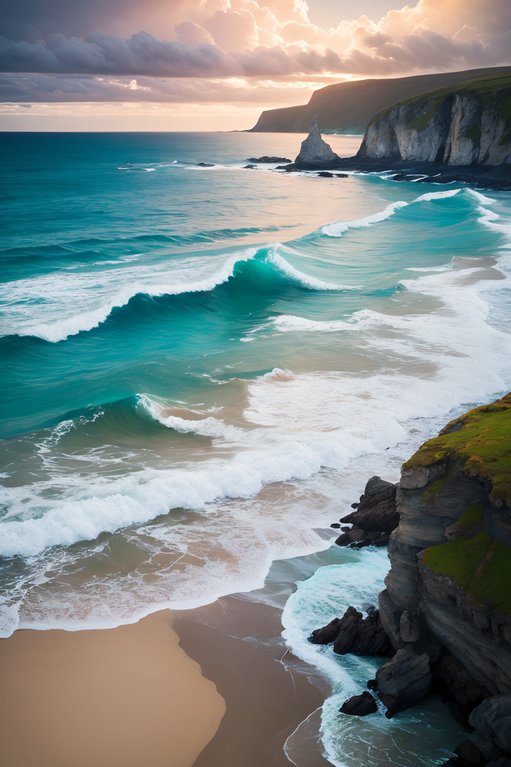 00422-2937047463-masterpiece, best quality, vibrant colors, 8K, analog photo, film grains, Norway, primeval nature, wilderness, desolate shore, t.png